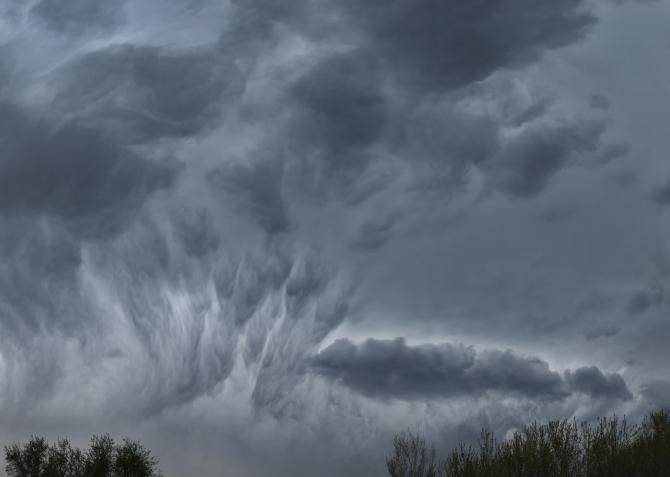 dark storm sky