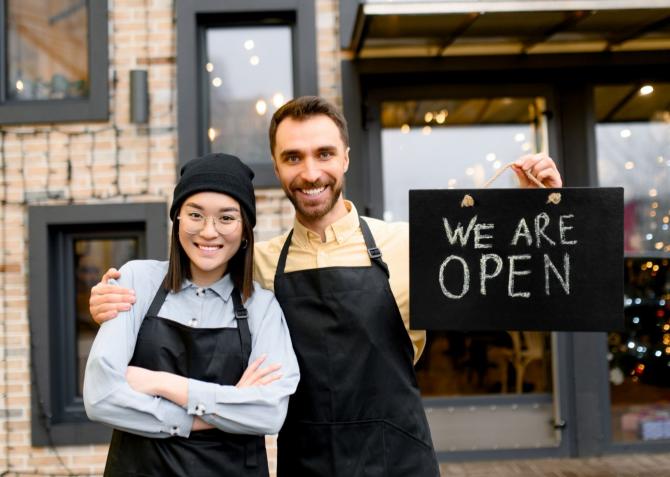 Small Business is Open